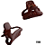 NE1108 - Presilha de cabelo 12 pcs por kit/ 3m atacado 1108 – Pacote com 12 unidades (Atacado) - Imagem 2