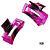 NE1128 - Presilha de cabelo 12 pcs por kit/ 4,5cm atacado 1128 – Pacote com 12 unidades (Atacado) - Imagem 2