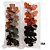 NE1154 - Presilha de cabelo 12 pcs por kit/ 6cm atacado 1154 – Pacote com 12 unidades (Atacado) - Imagem 1