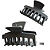 NE1155 - Presilha de cabelo 12 pcs por kit/ 6,5cm atacado 1155 – Pacote com 12 unidades (Atacado) - Imagem 2