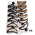 NE1225 - Presilha de cabelo 12 pc por kit/ 9 cm atacado 1225 – Pacote com 12 unidades (Atacado) - Imagem 1