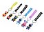 NE10260 - 10260 chaveiro de silicone + ferro 6 x 2 cm – Pacote com 12 unidades (Atacado) - Imagem 1