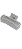NE10196 - 10196 piranha de cabelo plástico+ ferro, 8.5 x 4.5 cm – Pacote com 12 unidades (Atacado) - Imagem 2