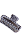 NE10036 - 10036 piranha de cabelo plástico+ ferro, 7 cm – Pacote com 12 unidades (Atacado) - Imagem 2