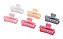 NE10036 - 10036 piranha de cabelo plástico+ ferro, 7 cm – Pacote com 12 unidades (Atacado) - Imagem 3