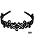 NE1309 - 1309 tiara plastico para cabelo – Pacote com 12 unidades (Atacado) - Imagem 2