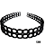 NE1308 - 1308 tiara plastico para cabelo – Pacote com 12 unidades (Atacado) - Imagem 1