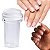 NE11 - 11 carimbo unhas francesinha silicone – Pacote com 12 unidades (Atacado) - Imagem 2