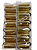 NERH-025 - Rh-025 elastico tipo laço metal gold – Pacote com 12 unidades (Atacado) - Imagem 1