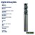 Fresa De Topo Reto Metal Duro 8mm / 4 Cortes - 50HRC - Imagem 2