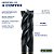 Fresa De Topo Reto Metal Duro 10mm 50HRC 4 Cortes - Imagem 3
