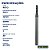 Fresa De Topo Reto Metal Duro 3mm / 4 Cortes 50HRC - Imagem 2