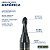 Fresa Metal Duro Topo Esférico 2mm 2 Cortes 50hrc - Imagem 3
