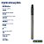 Fresa Metal Duro Topo Esférico Corte 6mm 2 Cortes 50hrc - Imagem 2