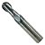 Fresa Metal Duro Topo Esférico 12mm 2 Cortes 50hrc - Imagem 1