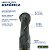 Fresa Metal Duro Topo Esférico 12mm 2 Cortes 50hrc - Imagem 3