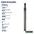 Fresa De Topo Esférico Metal Duro 3mm 50HRC / 2 Cortes - Imagem 2