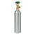Cilindro De Aluminio Para Oxigenio Medicinal 1 Litro ABNT - Imagem 1