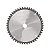 SERRA CIRCULAR DE METAL DURO: 7.1/4" x 48 DENTES - 185 MM x 20 MM - Imagem 2