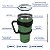Copo Térmico Quente E Gelado 888ml Com Parede Dupla Verde - Imagem 2