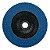 Disco Cônico Flap Zircônio 7 Polegadas 180mm x 22,23mm Grao 80 Azul - Imagem 3
