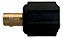 Adaptador Maquina Solda Conector Engate De 13mm Para 9mm Macho - fêmea - Imagem 1