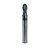 FRESA METAL DURO TOPO ESFÉRICO R5X20XD10X75X2 - 50HRC - Imagem 1