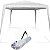 TENDA GAZEBO DESMONTAVEL 3X3M BRANCA - Imagem 1