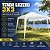 Tenda Gazebo Desmontável 3x3m Cor Branco - Imagem 2