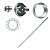 KIT REPARO P/ PISTOLA PINTURA 1,4MM - Imagem 1