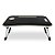MESA DOBRAVEL PORTATIL P/ NOTEBOOK PRETA 60x40 - Imagem 2