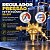 Regulador De Pressão Nitrogênio Alta Para Cilindro Refrigeração 1000psi - Imagem 2