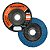 FERPLUS DISCO FLAP ZIRCONIA AZUL 4.1/2 G60 ALFA CORTE - UN - Imagem 3