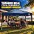 Tenda Gazebo Sanfonada Pop-Up 3x3 Cor Azul - Imagem 2