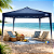 Tenda Feira Sanfonada Dobrável 3x3 Jardim Praia Cor Azul - Imagem 4