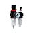 Filtro Eliminador Agua/Oleo C/ Regulador Pressao 1/4 150 Psi - Imagem 4