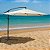 SOLAR SCAPE OMBRELONE GUARDA-SOL BRANCO 180*28*24CM - Imagem 2