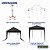 Tenda Gazebo Sanfonada Pop-Up 2x2 Cor Preto - Imagem 9