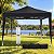 Tenda Gazebo Sanfonada Pop-Up 2x2 Cor Preto - Imagem 6