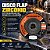 Kit 10 Disco Flap 4.1/2 x 7/8 Grão 80 Zirconado 115mm Para Lixamento Cor Azul Cônico - Imagem 2