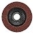 Kit Disco De Lixa Flap 4.1/2 Grão 60 Lixadeira 115mm Com 10 Peças Cor Marrom - Imagem 4