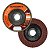 Kit 10 Disco Flap Aluminio 4.1/2 x 7/8 De Grao 80 Lixadeira Cônico - Imagem 2