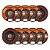 Kit 10 Disco Flap Aluminio 4.1/2 x 7/8 De Grao 80 Lixadeira Cônico - Imagem 1