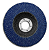 Kit 10 Disco Desbaste Flap Zircônio 4.1/2 x 7/8 Grão 100 Cor Azul - Imagem 4