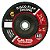 Kit 5 Disco Lixa Flap Zircônio 7 Pol 180mm Grão 40 Cônico - Imagem 3