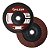 Kit 5 Discos Flap Alumínio 7 Pol 180mm Grão 60 Para Desbaste - Imagem 2