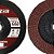 Kit 5 Discos Flap Alumínio 7 Pol 180mm Grão 60 Para Desbaste - Imagem 5