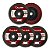 Kit 5 Disco Flap Alumínio Marrom 7 Polegadas 180mm Grão 80 - Imagem 1