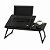 Mesa Portátil De Notebook Para Estudar Trabalhar E Café Home Office Preto - Imagem 1