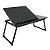 Mesa Portátil De Notebook Para Estudar Trabalhar E Café Home Office Preto - Imagem 3